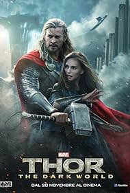 Natalie Portman and Chris Hemsworth in Thor: The Dark World (2013)