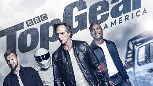 William Fichtner, Tom Ford, The Stig, and Antron Brown in Top Gear America (2017)