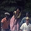 Pam Grier, Beau Bridges, Cleavon Little, and Richie Havens in Greased Lightning (1977)