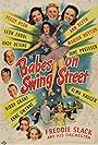 Ann Blyth, Andy Devine, Leon Errol, Kirby Grant, Anne Gwynne, Marion Hutton, Alma Kruger, June Preisser, Peggy Ryan, Freddie Slack, and Freddie Slack and His Orchestra in Babes on Swing Street (1944)