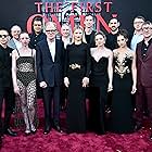 Alan Bergman, Ralph Ineson, Bill Nighy, Ishtar Currie-Wilson, Steve Asbell, Keith Levine, Nell Tiger Free, Tawfeek Barhom, Tim Smith, Arkasha Stevenson, Colin Greten, Asad Ayaz, and Maria Caballero at an event for The First Omen (2024)