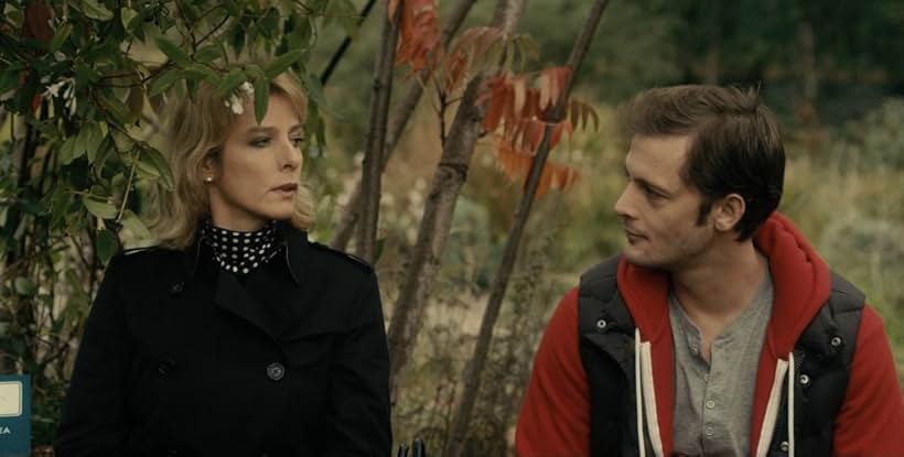 Nicolas Duvauchelle and Karin Viard in On Air (2012)