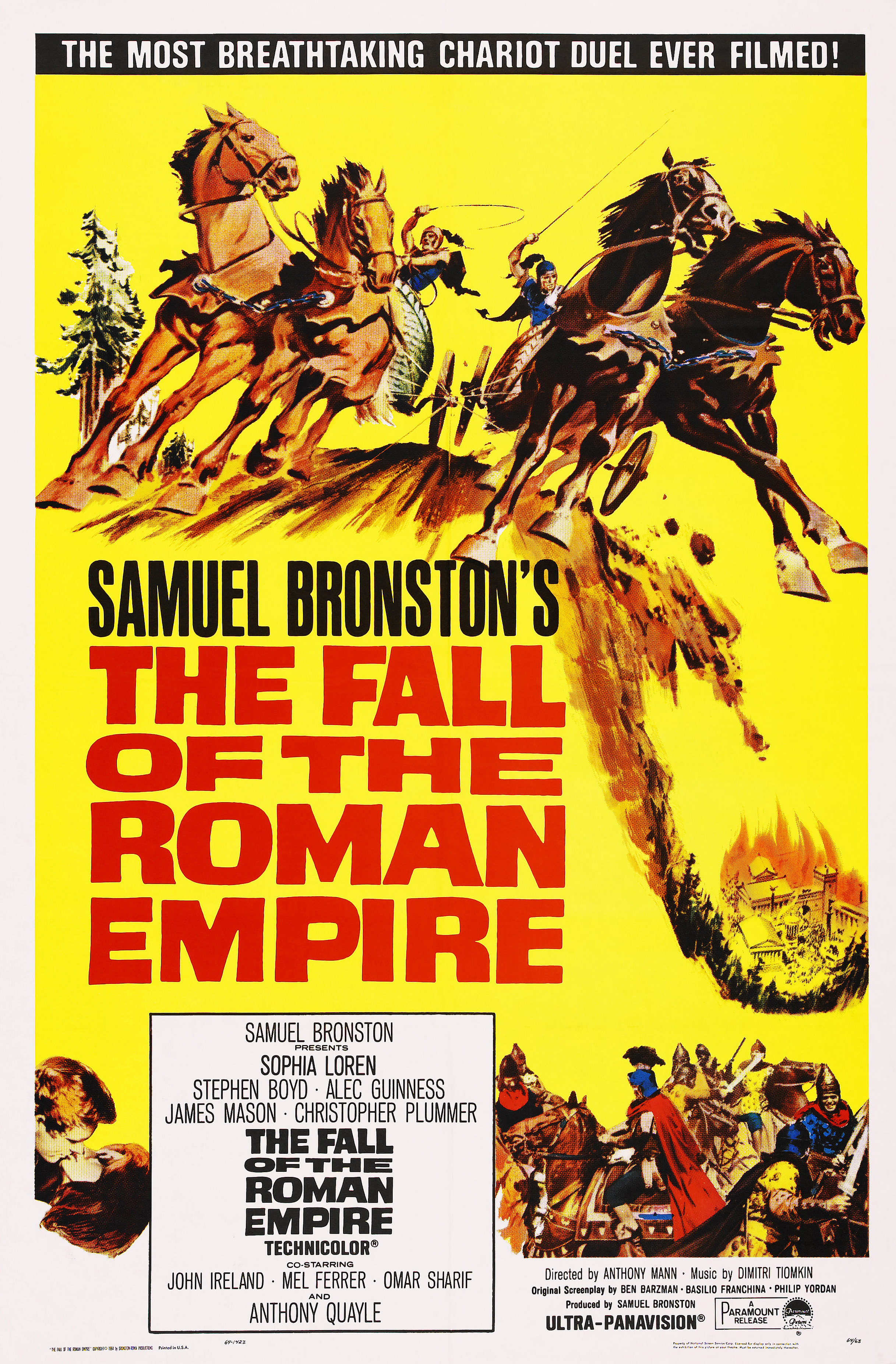 The Fall of the Roman Empire (1964)