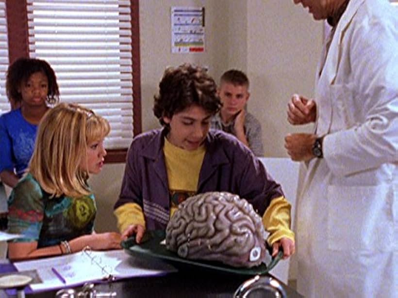 Craig Anton, Hilary Duff, and Adam Lamberg in Lizzie McGuire (2001)