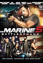 Maryse Mizanin, Mike 'The Miz' Mizanin, Heath Miller, Joe Hennig, Trinity McCray Fatu, and Taylor Rotunda in The Marine 5: Battleground (2017)