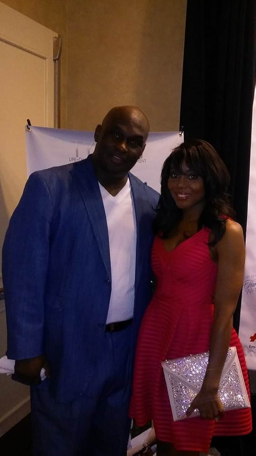 Tommy Ford and Markina Brown at Switching Lanes Premiere (2015)