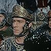 Christopher Plummer, Eric Porter, Anthony Quayle, and Douglas Wilmer in The Fall of the Roman Empire (1964)