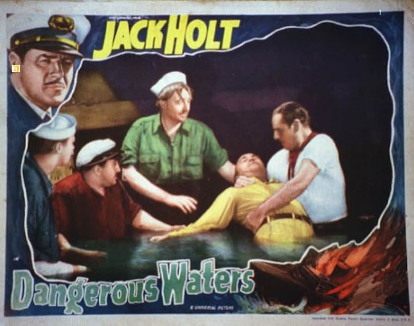 Robert Armstrong, Sven Hugo Borg, Edward Gargan, and Jack Holt in Dangerous Waters (1936)