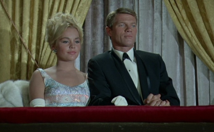 Tuesday Weld and Jeremy Slate in I'll Take Sweden (1965)