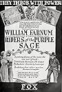 William Farnum in Riders of the Purple Sage (1918)