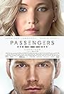 Chris Pratt and Jennifer Lawrence in Passengers (2016)