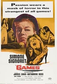 James Caan, Katharine Ross, Marjorie Bennett, Simone Signoret, and Don Stroud in Games (1967)