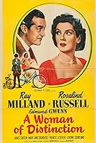 Ray Milland and Rosalind Russell in A Woman of Distinction (1950)