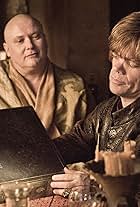 Peter Dinklage and Conleth Hill in Game of Thrones (2011)