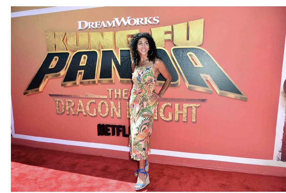 Rahnuma Panthaky arrives at Kung Fu Panda The Dragon Knight Premiere