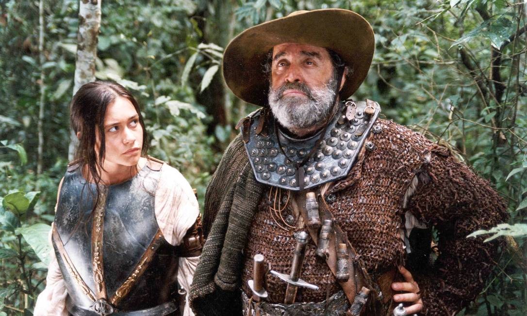 Mauro Mendonça and Alessandra Negrini in The Conquest (2000)