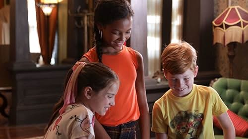 Madeleine McGraw, Kyliegh Curran, and Landon Gordon in Secrets of Sulphur Springs (2021)