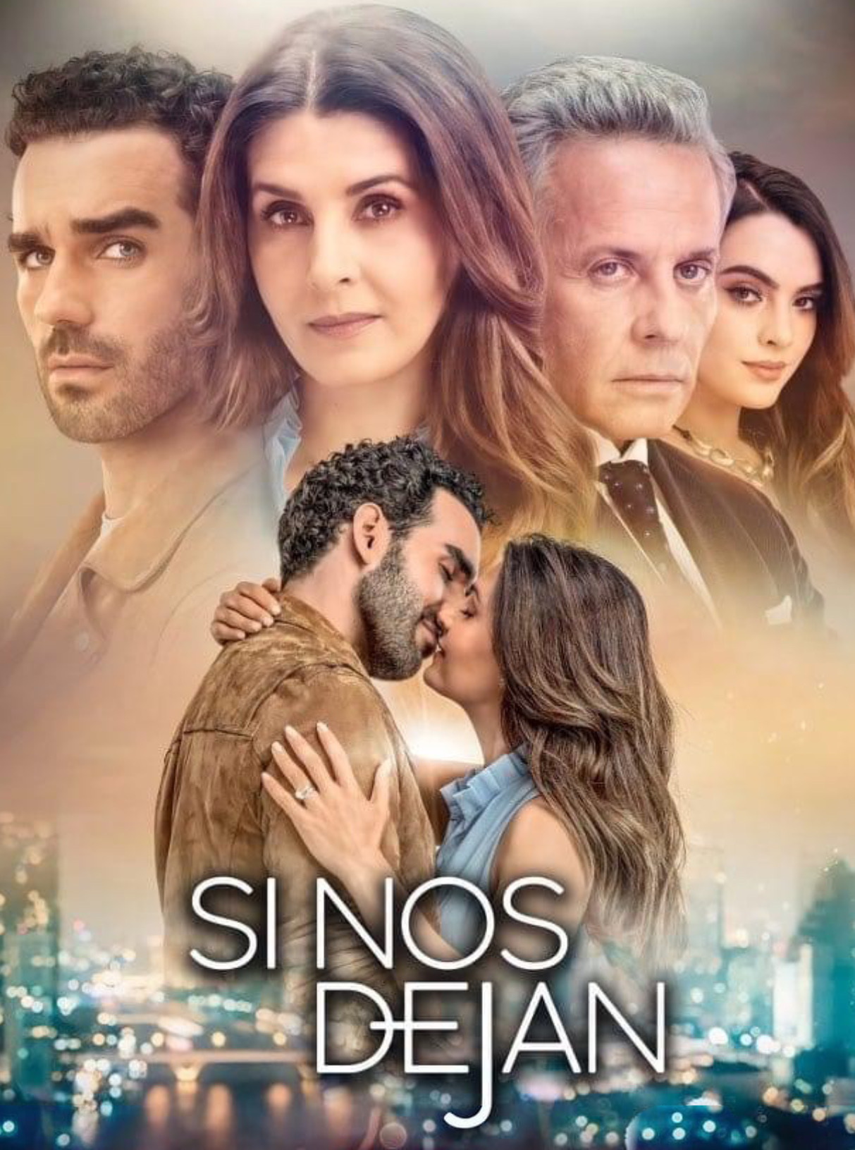 Alexis Ayala, Mayrín Villanueva, Marcus Ornellas, and Scarlet Gruber in Si nos dejan (2021)