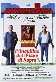 Silvia Dionisio, Pippo Franco, and Lino Toffolo in L'inquilina del piano di sopra (1978)