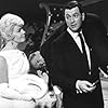 Doris Day, Rock Hudson, and Nick Adams in Pillow Talk (1959)