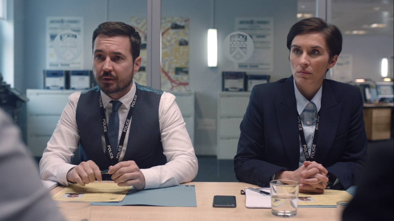 Vicky McClure and Martin Compston in Line of Duty (2012)