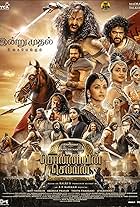 Jayaram, Lal, Prabhu, Prakash Raj, Rahman, Aishwarya Rai Bachchan, Nizhalgal Ravi, R. Sarathkumar, Parthiban Radhakrishnan, Trisha Krishnan, Vikram, Jayam Ravi, Karthi, Kishore Kumar G., Vikram Prabhu, Sobhita Dhulipala, and Aishwarya Lekshmi in Ponniyin Selvan: Part Two (2023)