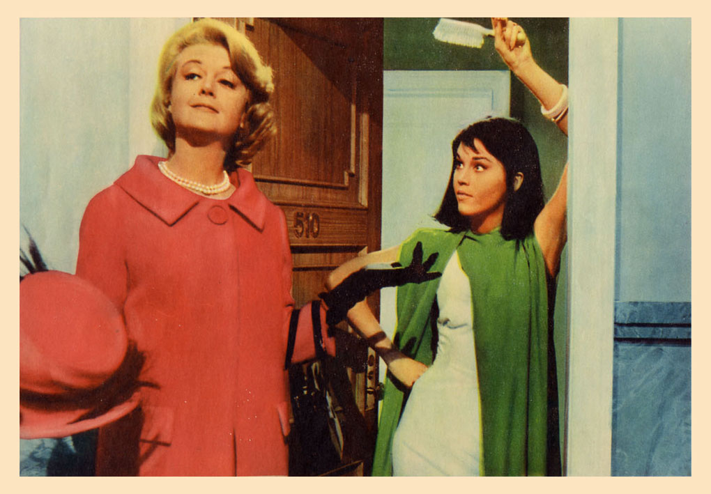 Jane Fonda and Angela Lansbury in In the Cool of the Day (1963)