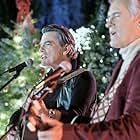 Peter Gallagher and Bruce Campbell in One December Night (2021)