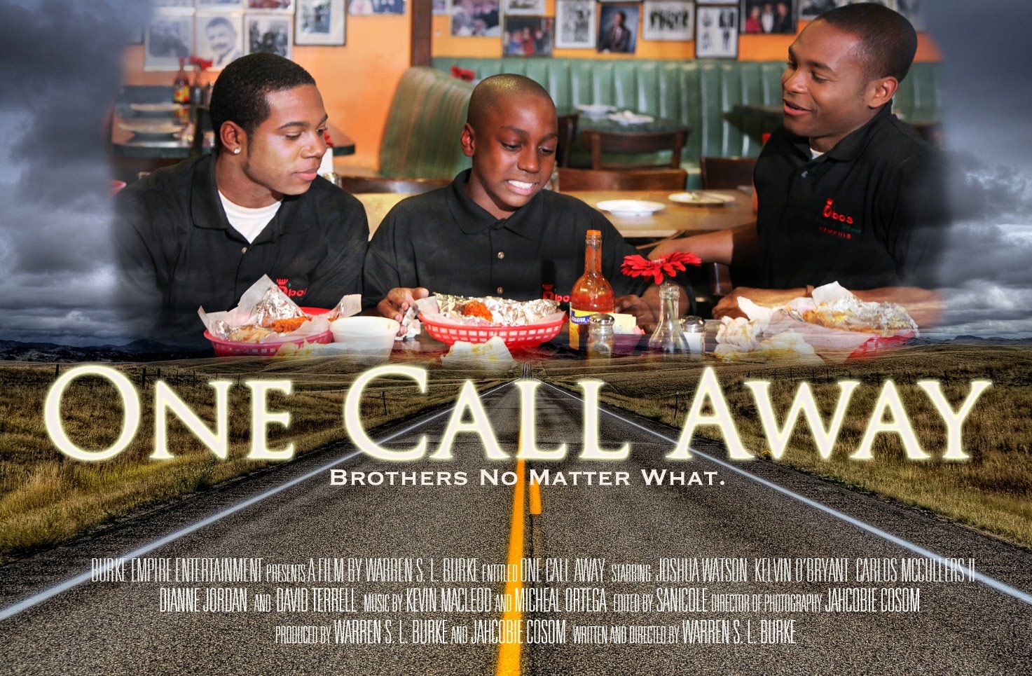 Kelvin O'Bryant, Carlos McCullers II, and Joshua M. Watson in One Call Away (2012)