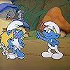 Michael Bell and Frank Welker in Smurfs (1981)