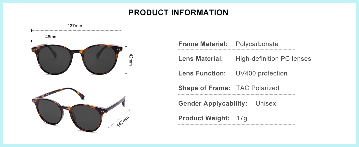 SOJOS UV400 SUNGLASSES