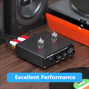 Phono Preamp Headphone Amplifier Preamplifier Hi-Fi Pre Amp JAN 5654W Vacuum Tubes MM Turntable