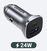 USB C Car Charger Adapter