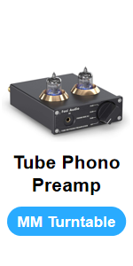 Phono Preamp Headphone Amplifier Preamplifier Hi-Fi Pre Amp JAN 5654W Vacuum Tubes MM Turntable