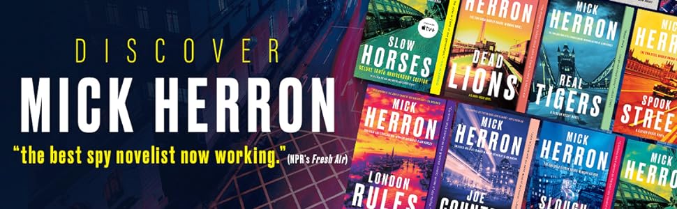 Mick Herron, Slough House, Jackson Lamb, spy thriller