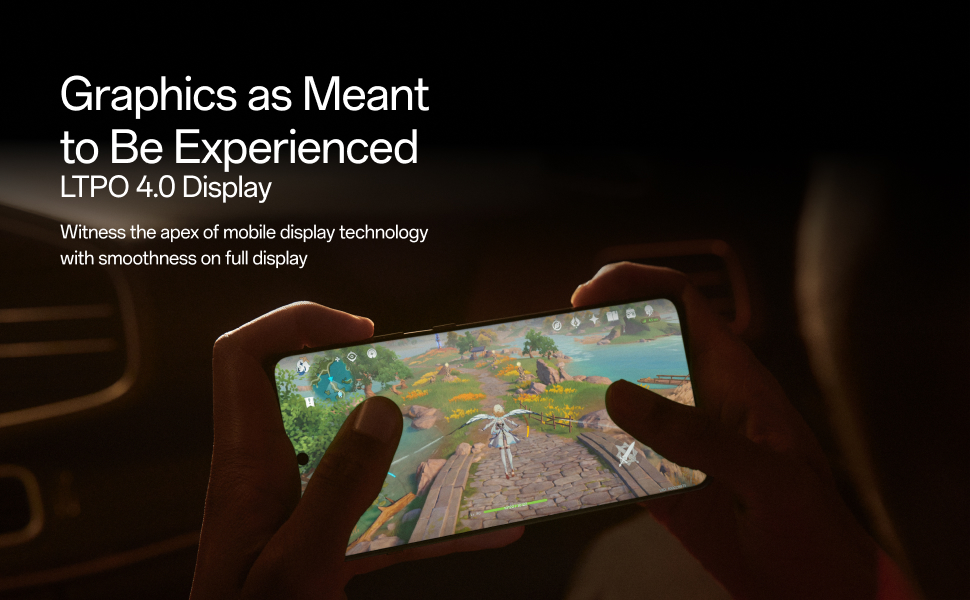 OnePlus 12R: Graphics as Meant to Be Experienced under LTPO 4.0 Display