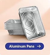 Aluminum Pans 9x13 Disposable Aluminum Foil Pans [30-Pack] Large Baking Pan Trays - Heavy Duty Ti...