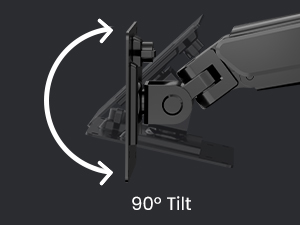 dual monitor mount