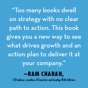 This book gives you a new way to see what drives growth and an action plan... says Ram Charan