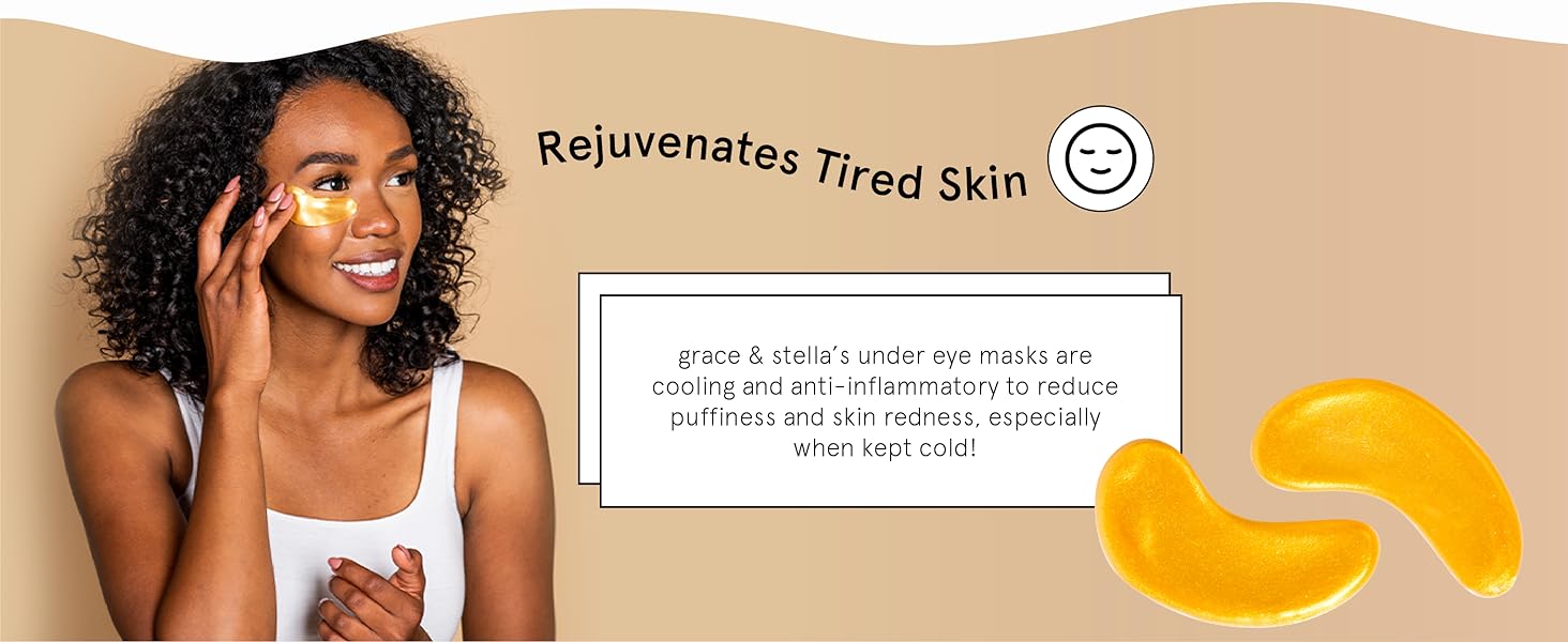 Best eye patches for puffy eyes. Rejuvenate tired skin and dark circles with a cooling effect