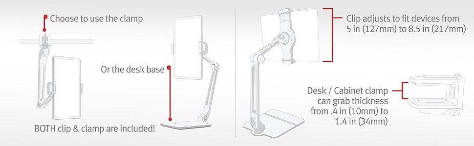 Fits all iPads and tablets of comparable size