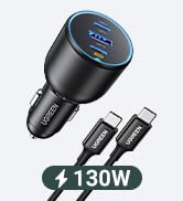 USB C Car Charger Adapter