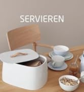 Stelton Agnes Servierplatte sand / white