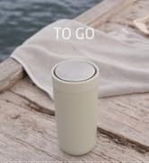 Stelton To-Go Click - Thermobecher, doppelwandige Isolierflasche - Rostfreier, auslaufsicherer Ka...