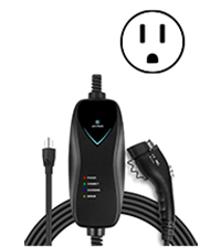 Lectron Level 1 EV Charger Portable Electric Car Charger for J1772 EVs NEMA 5-15 Plug