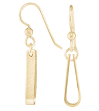 Dainty Gold Teardrop Earrings