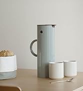 Stelton Isolierkanne EM77 - Doppelwandige Isolierkanne für heiße/kalte Getränke - Tee- & Kaffeeka...