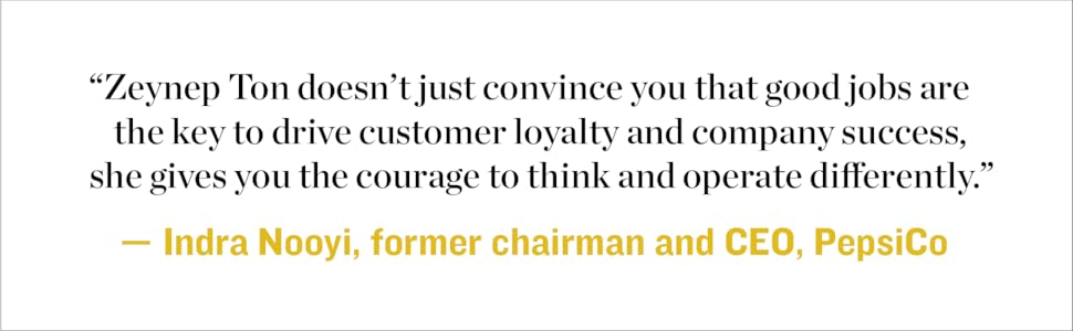 good jobs are the key to drive customer loyalty and company success, she gives you the courage...