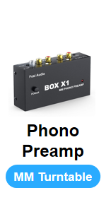 Phono Preamp Headphone Amplifier Preamplifier Hi-Fi Pre Amp JAN 5654W Vacuum Tubes MM Turntable