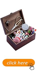 Wooden Sewing Kit Set